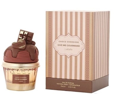 Lattafa Choco Overdose EDP, Give Me Gourmand, 75ml, Dark Chocolate Fudge Caramel