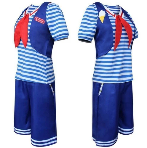 Stranger Things Robin Scoops Ahoy Cosplay Halloween Costume Uniform Fancy Dress& - Picture 20 of 20