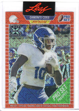 Leaf Pro Set DAMONTE COXIE 1 of 1 Pre Production Proof ROOKIE card