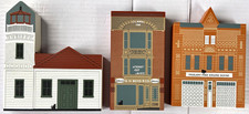 Lot of 3 The Cat's Meow Village 1994 Mukilteo Lighthouse +