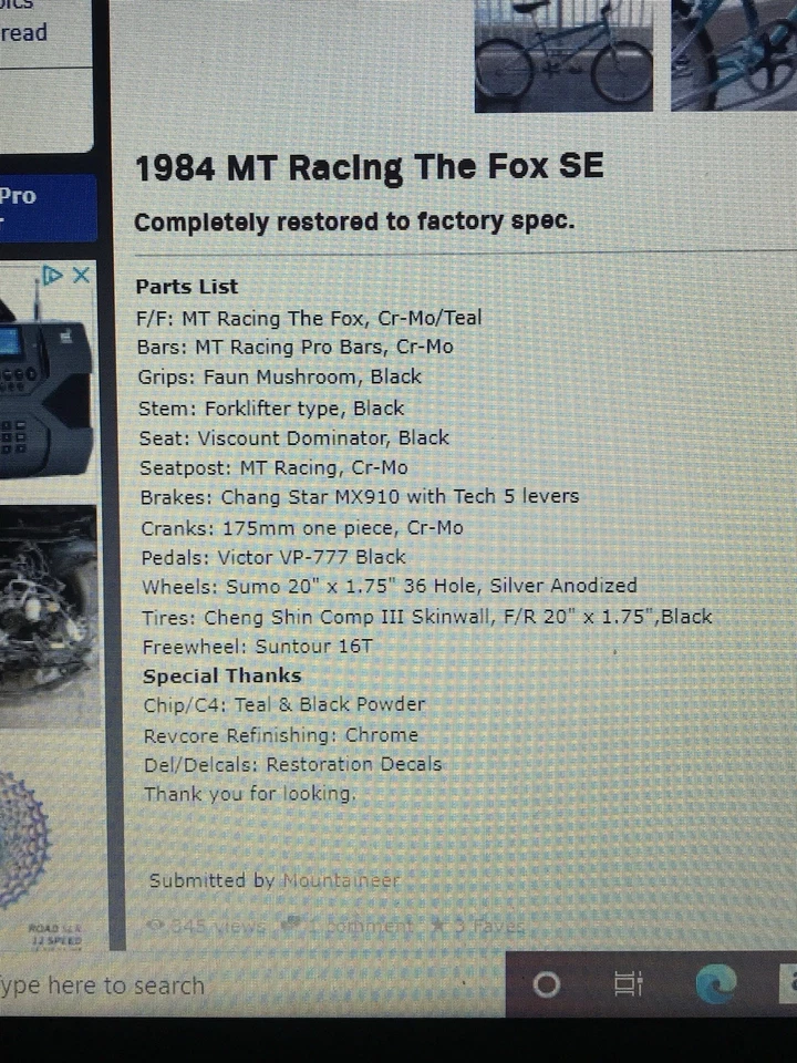 OG Survivor MT The Fox - Image 4 of 4