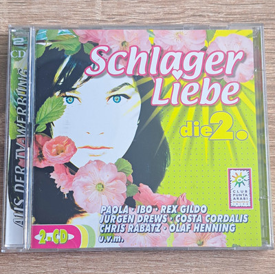 da music - Schlager Liebe die 2. 2CD Sampler Compilation 1999 Paola CD00873