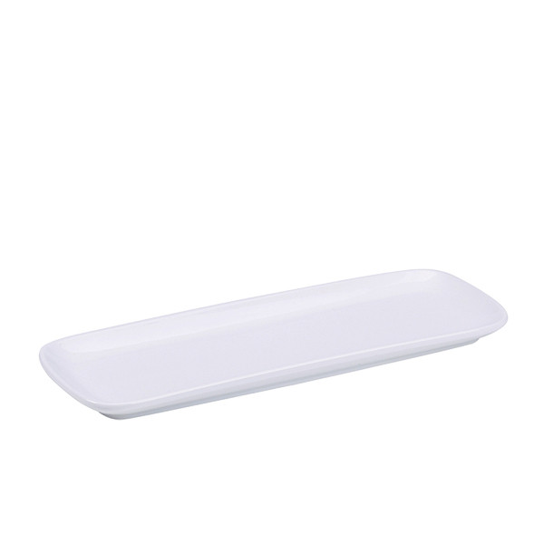 Genware Porcelain Ellipse Serving Platter 27 X 10Cm/ 10.75 X 4""  Pack Of 6