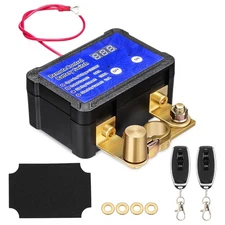 Battery Disconnect Switch 12V/24V Car 12V 240A Remote Battery Disconnect Switch