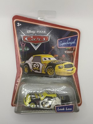 2007 Disney Pixar Cars Supercharged Leak Less Good Clear Shell & Card 