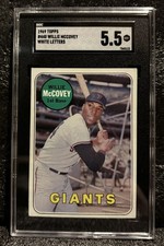 1969 Topps Willie McCovey #440 White Letters SGC 5.5