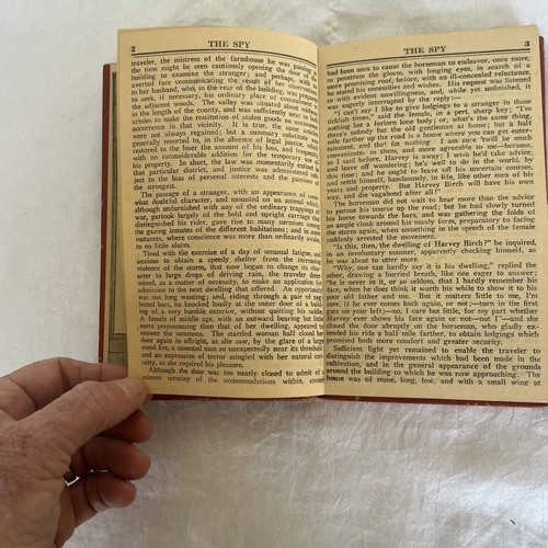 The Spy by James Fenimore Cooper Vintage J.H. Sears & Company Book Vintage! - Imagen 7 de 10