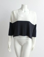 Sass Bide Novateur Navy White Jumper Xs