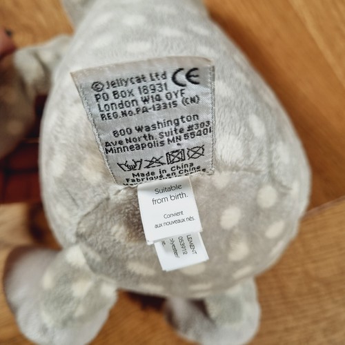Little Jellycat - Ollie Eule - weiches Plüsch grau getupft 11 Zoll groß Jelly2926 KOSTENLOSER VERSAND - Bild 4 von 5