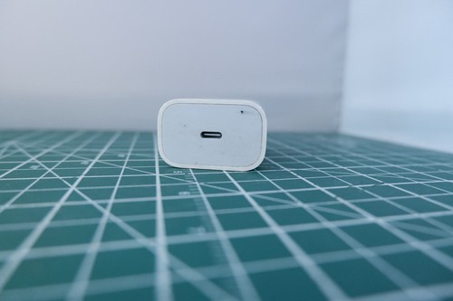 Adaptateur secteur mural chargeur rapide USB-C Apple Ipad 18 W blanc A1720 OEM - Photo 2 sur 5