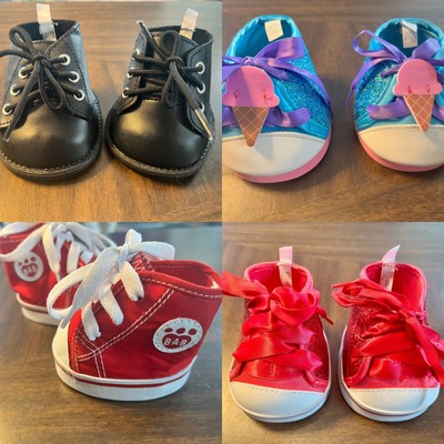Build-A-Bear Workshop Casual Shoes- Boots- Sneakers- Lace-up High Tops- Cute!