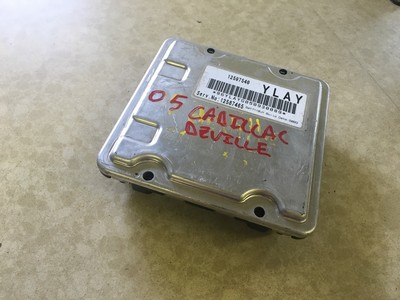 2005 CADILLAC DEVILLE OEM ENGINE COMPUTER BOX 12597540