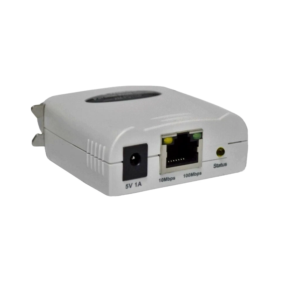 X-MEDIA XM-PS110P 1-Port 10/100Mbps Fast Ethernet Parallel Network Print Server - Image 2 of 3