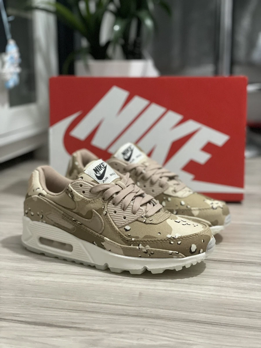 Nike Air Max 90 Desert Camo Shoes Women s Size 6 DX2313 200