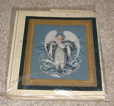 Lavender  Lace Angel of the Sea Counted Cross Stitch Pattern - Used - Pretty 