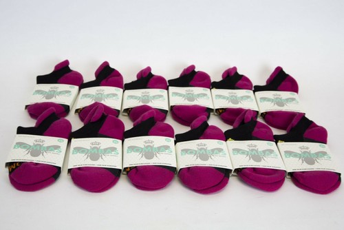 Paquete de 12 calcetines al tobillo para mujer Bombas varios colores y tallas ¡disponibles! $120 Nuevo con etiquetas - Imagen 11 de 14