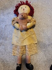 Rare Vintage Raggedy Ann Doll, Unicorn Merchandise Corp, 28" Tall