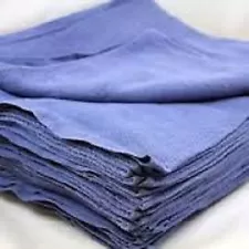 6pc Pre-washed HUCK TOWELS GLASS CLEAN JANITORIAL LINTLESS FREE SURGICAL DETAIL