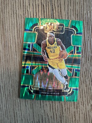 2023-24 Panini Select Basketball Green Wave Prizm #30 Pascal