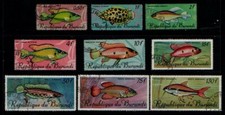 Burundi 1967 Fish selection to 130F SG269-70 various to 289, 291-93 VF Used CTO