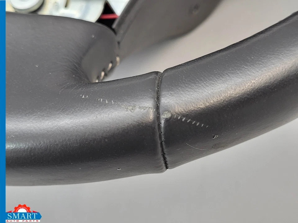 Volante Saturn Sky Red Line cuero cosido negro 30 k millas 07-09 OEM Foto 3 de 4