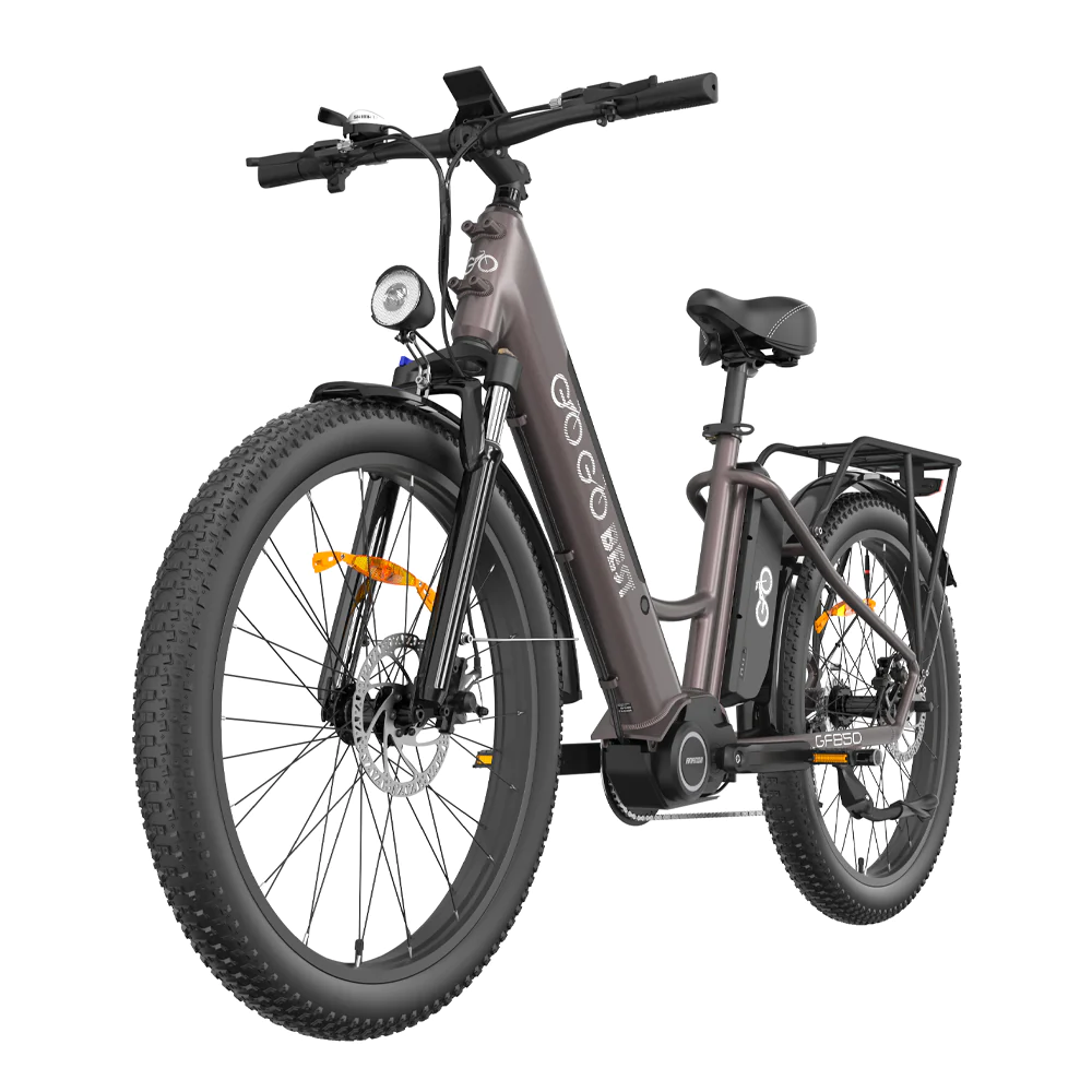 E Bike Damen 26 Zoll Mittelmotor 26 Zoll e Bike mittelmotor Pedelec Elektrofahrrad 500W Shimano 7S