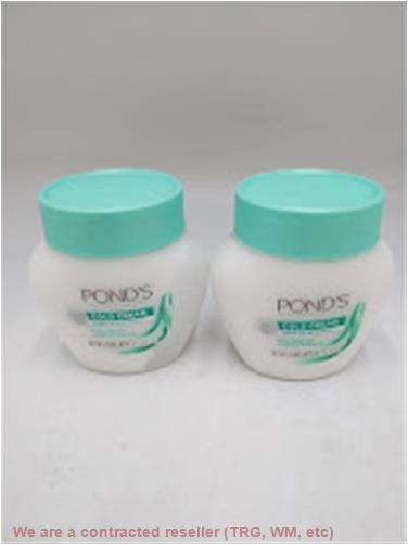 2 УПАКОВКИ! Средство для глубокого очищения лица Ponds Cold Cream для снятия макияжа - 6,1 унции