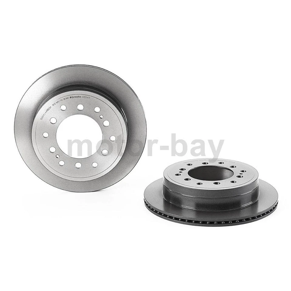 Rotor de freno delantero trasero para Toyota 4Runner 2009 2008 2007 2006 2003 2005 2004 Foto 3 de 4