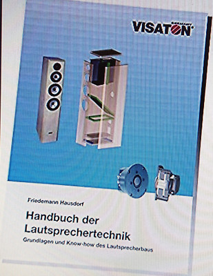 Visaton Handbuch 95 der Technik Buch Boxen Lautsprecher selber bauen 1St.
