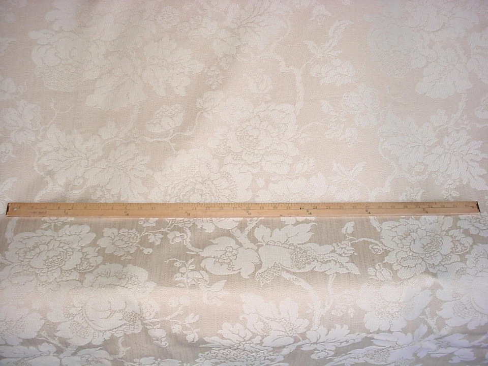 Tela de tapicería para cortinas crema Peony Imperiale 2-3/4 años Brunschwig & Fils 8012118 Foto 2 de 4
