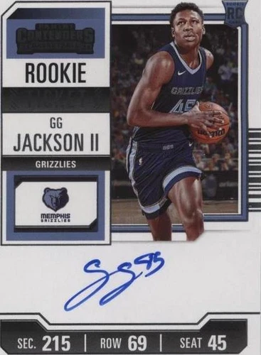 2023-24 Panini Contenders - Gg Jackson #127