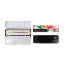 Mungyo Professional Solid Water Color Set 24 Colors MWPH-24 