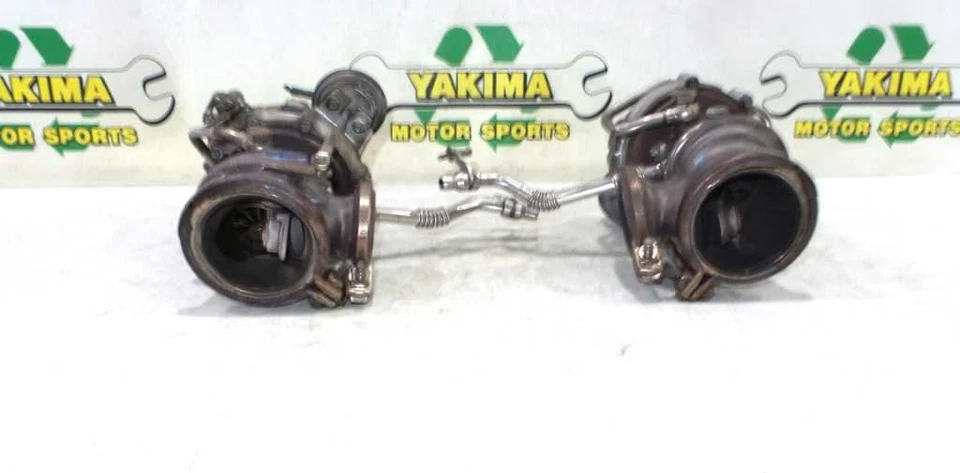 13-15 宝马 550I 650I 750I 4.4L 升 涡轮增压充电器 左右对 原始设备制造商 — 第 3/4 张图片