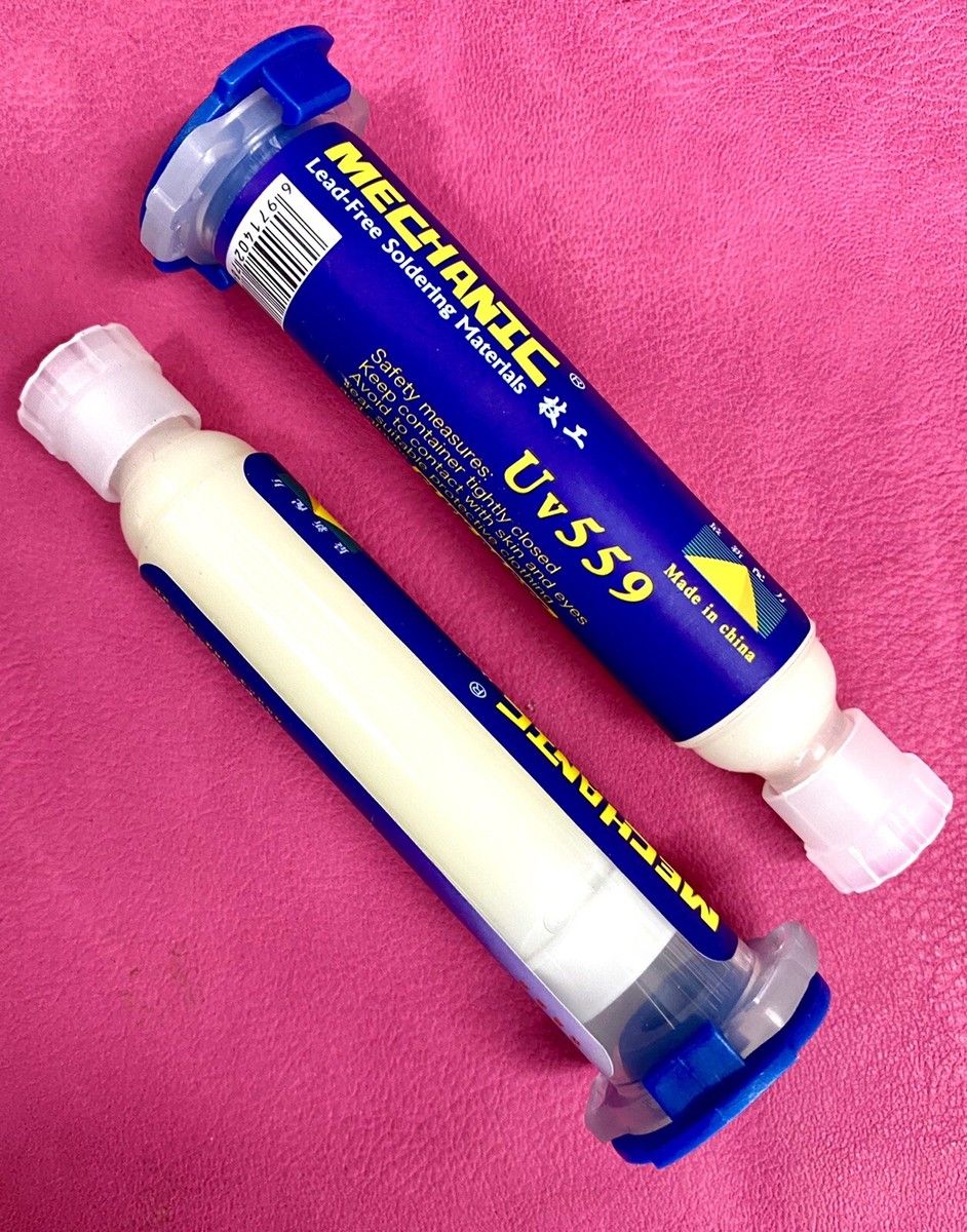 2x Mechanic soldering flux paste Uv -559-ASM Flux paste lead-free
