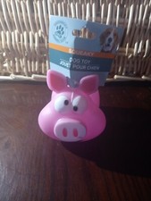 Dog Toy Squeaky Pig-Brand New-SHIPS SAME BUSINESS DAY