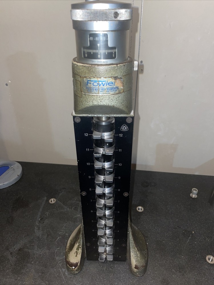 Used Fowler Trimos Height 12” Micrometer Height Gage /Height master