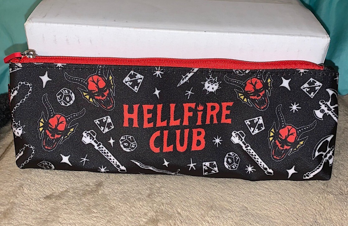 Stranger Things Hellfire Club Netflix Accessory Pouch Pencil Case