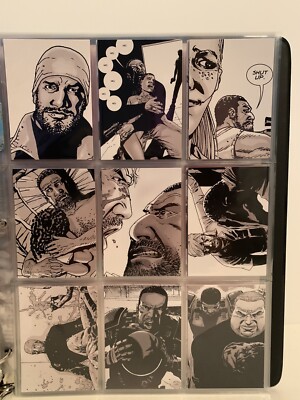 The Walking Dead Binder + Card Set 1-90 Cryptozoic | eBay