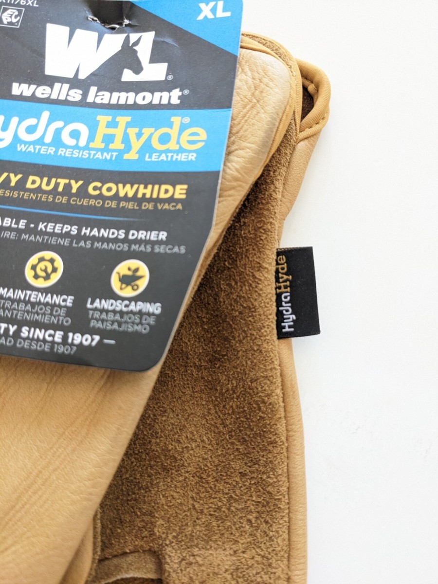 Gants de soudage en cuir résistant - YOSOO - 10-2064 - Jaune - Main