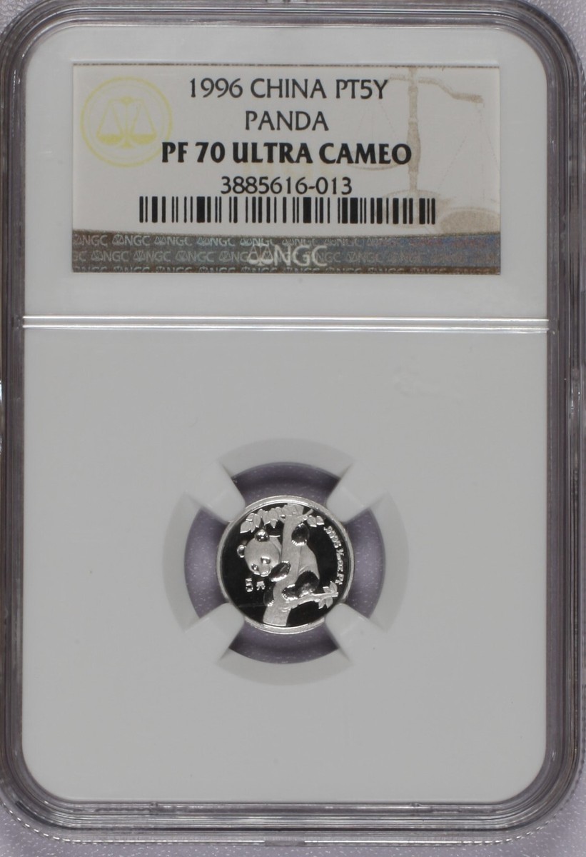 1996 Platinum Panda 1/20 oz. 5 Yuan NGC PF70 Ultra Cameo | eBay