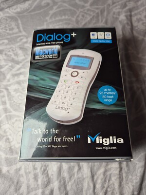 Miglia Dialog Plus + Internet kabellos Telefon Neu