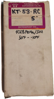 KT-53-RC Sporlan Power Head Element for TXV Thermal Expansion