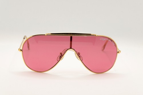 Ray Ban B\u0026L Vintage Sunglasses Mod. Wings PINK LENSES - Very rare New  Perfect | eBay