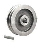 A Type Pulley Double V Groove Bore 20mm OD 120mm for A Belt Motor