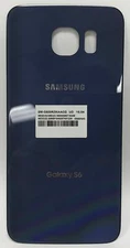 Samsung Galaxy S6 Glass Back Cover Used OEM Black / Gold / White Pick Your Color