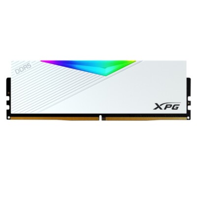 ADATA XPG Lancer Customizable RGB DDR5 U-DIMM 32GB 6400MHz White Memory RAM