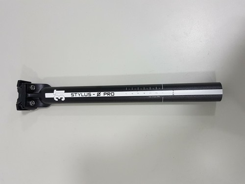 3T Stylus-0 Pro reggisella in alluminio bianco nero ∅31,6/350 mm - Foto 8 di 11