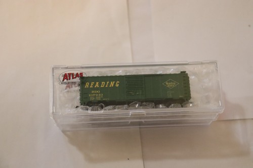 SPUR N 2 STÜCK KONVOLUT ATLAS 40' EINTÜRIGER KASTENWAGEN " LESEN " - Bild 3 von 3