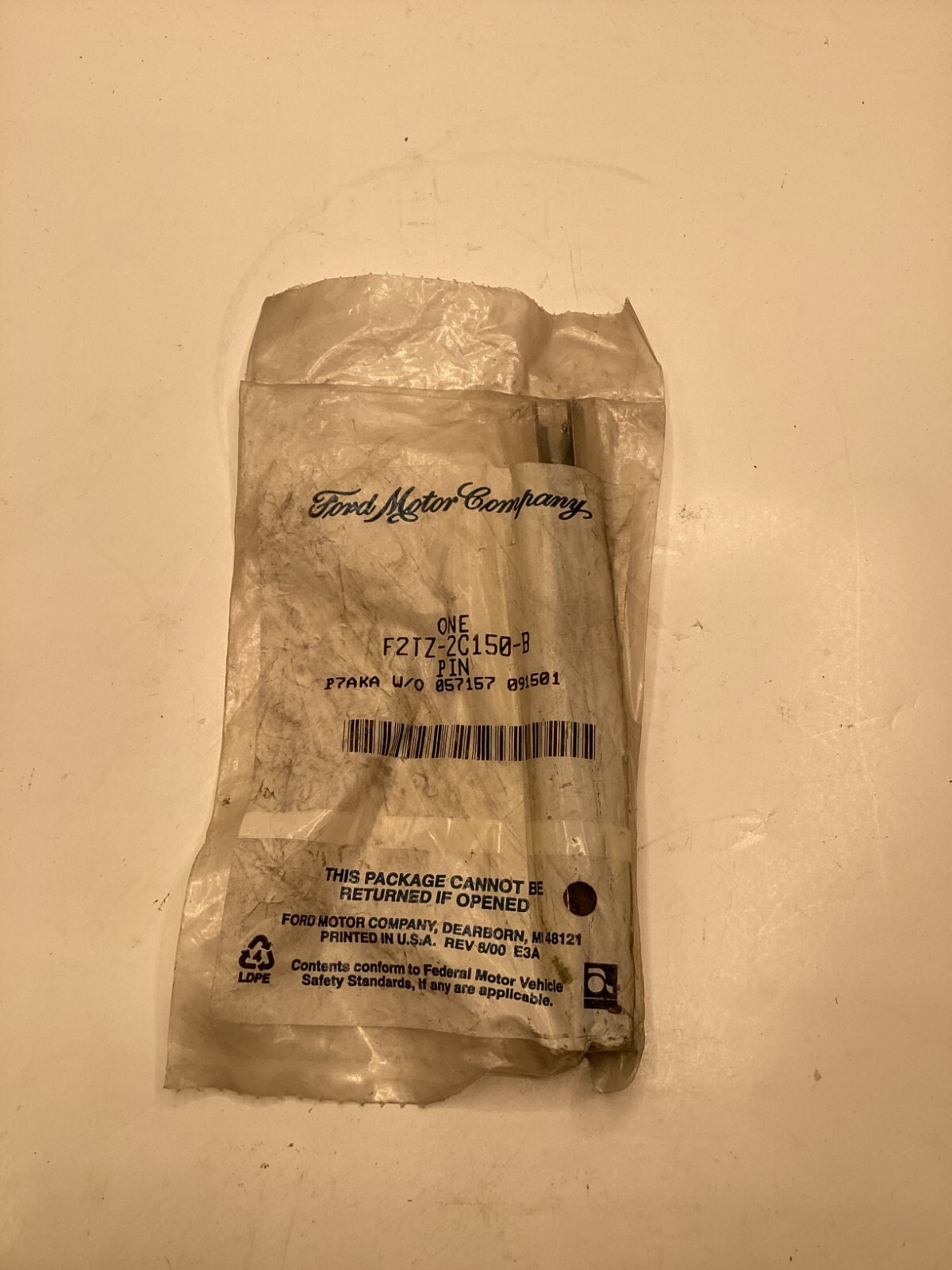 (QTY 2) Ford F2TZ-2C150-B Brake Clip Anti Rattle Caliper Locking Pin | eBay