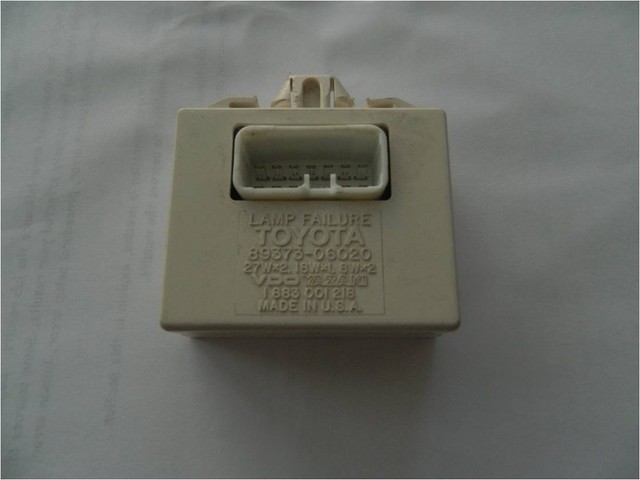 Lamp failure toyota